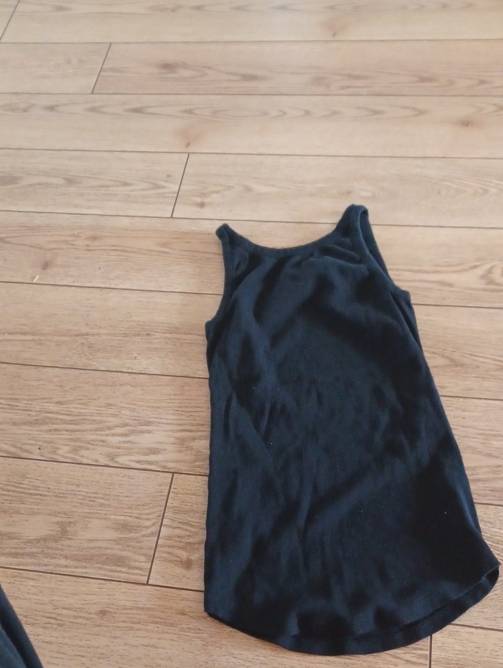 LOFT Tank Top  XS Black Basic Essential 100% Cotton Gym Lounging Layering Women